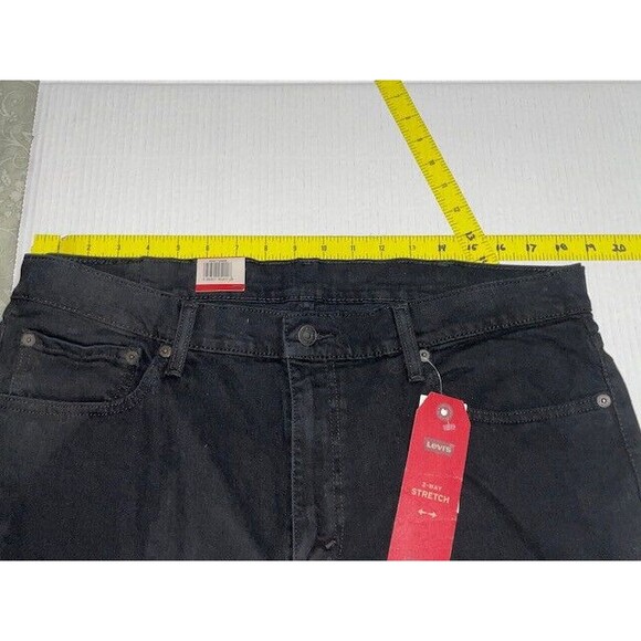 NWT Levis 511 Mens Sz 38x32 Slim Straight Leg Stretch Black 5 Pocket Jeans - Picture 8 of 16